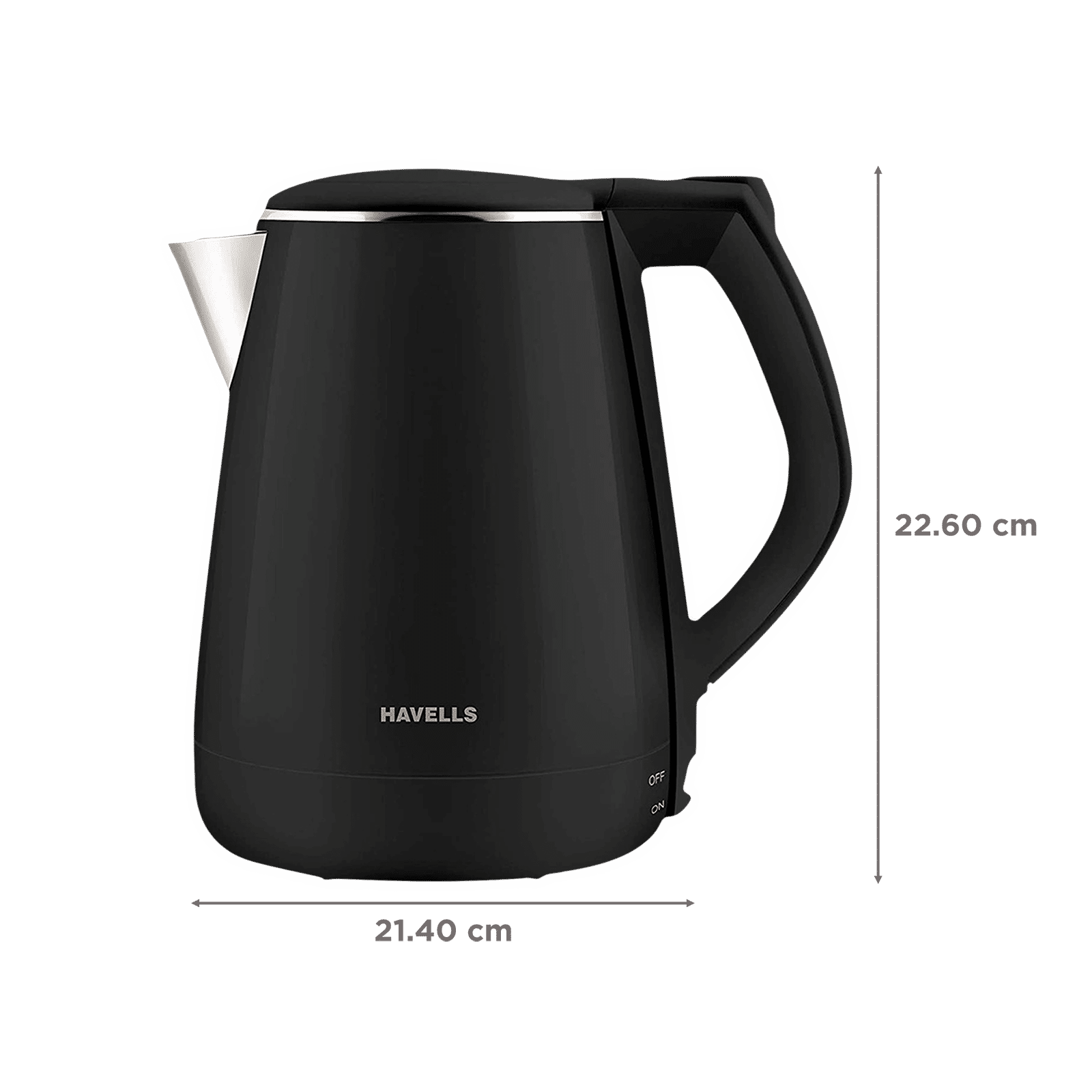 Buy Havells Aqua Plus 1500 Watt 12 Litre Electric Kettle With Auto Shut Off Black Online Croma 5475